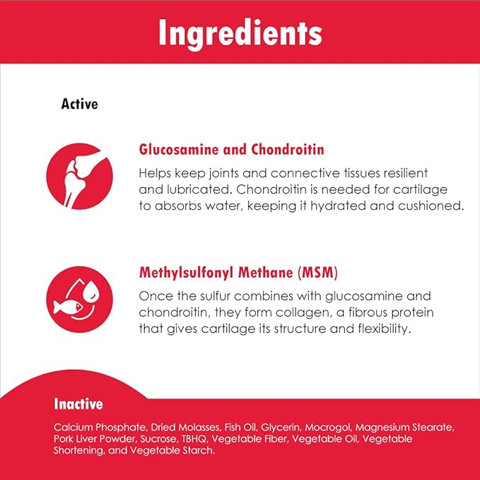 Chondro-Flex DS Joint Care Formula Soft Chews by Vitality Systems