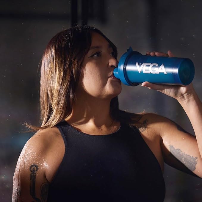 Vega Sport Vegan Protein Powder + Recovery - 30g Plant Based Protein per Serving, Berry, 45 Servings, 5g BCAAs, Probiotics, NSF Certified, For Shakes & Smoothies, 4.2lbs (Packaging May Vary)