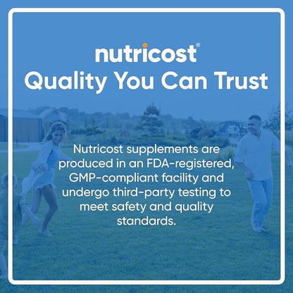 Nutricost Berberine HCl 1200mg , 60 Vegetarian Capsules - Gluten Free & Non-GMO