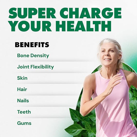 Positive Power Nutritionals Super Silica Supplements (4oz) - Silica Mineral Supplements - Silica Liquid Supplement | Liquid Silica with Collagen Boosting Silicon | Silica Supplements for Hair Growth