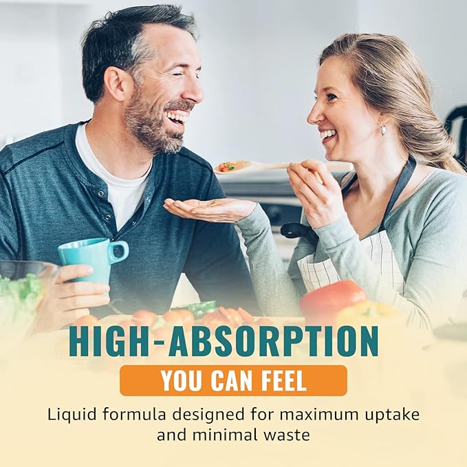 Liquid Probiotic for Women, Men, Kids, Toddler Probiotic: USDA Organic Probiotics, Vegan Probiotic Liquid & Alfalfa Blend + Acidophilus for Gut Health, Dairy Gluten Sugar Free, Non-GMO Oral Probiotics