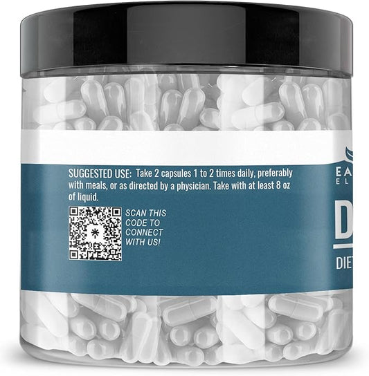 Earthborn Elements DL-Phenylalanine 200 Capsules, Pure & Undiluted, No Additives