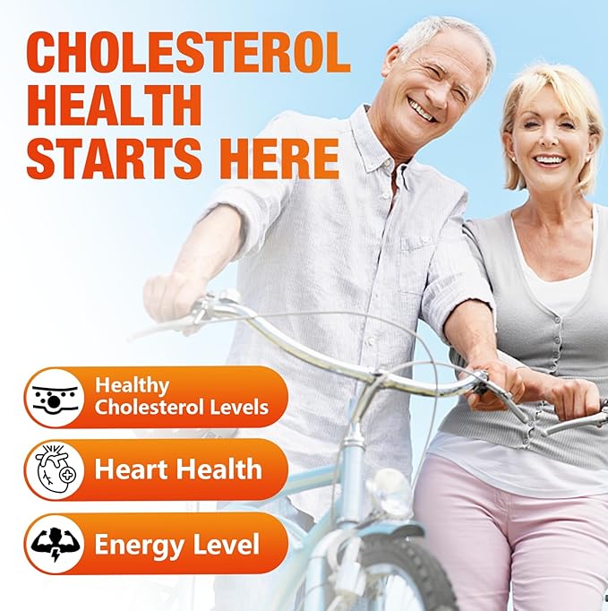1 Pack Cholesterol Support Gummies, Containing 2000MG of Plant Sterols & Sterols, Cholesterol Complex Gummies, Support Healthy Cholesterol Levels, Energy Support, Mixed Berry Flavor, 60 Counts