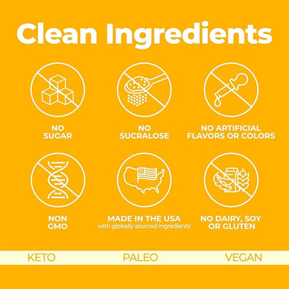 Pureboost Superfoods Clean Energy Booster with Apple Cider Vinegar. Refreshing Energy Drink Mix with 1,000 mg of ACV with The Mother. Sugar-Free, No Sucralose (Cider Crush, 30 Count)