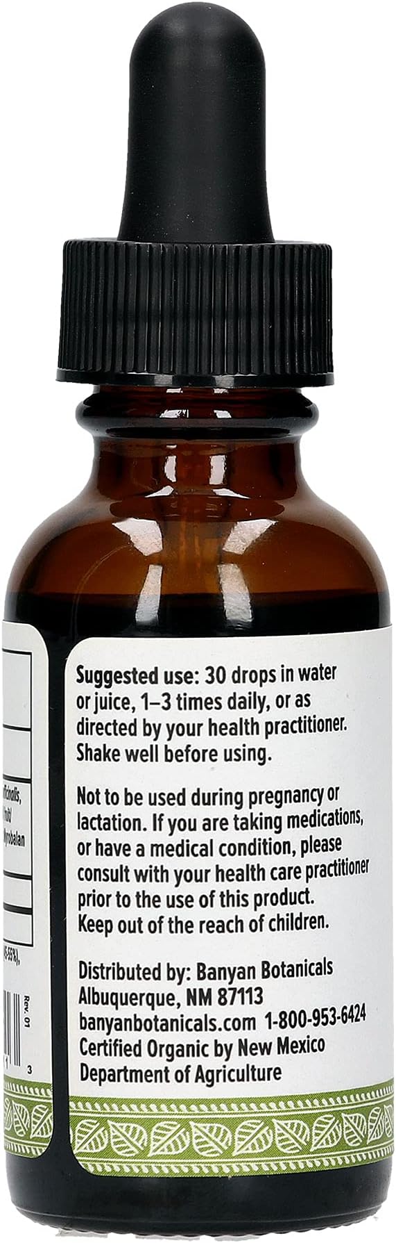Banyan Botanicals Triphala Liquid Herbal Extract – Organic Triphala Extract with Amla, Haritaki & Bibhitaki – for Daily Detox, Regularity & Rejuvenation* – 1oz. – Non-GMO Sustainably Sourced Vegan