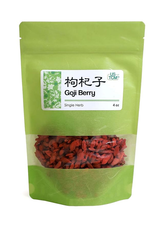NEW PACKAGING Lycium Goji Berries Gou Qi Zi 枸杞子 4 oz.