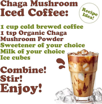 Food to Live Organic Chaga Mushroom Powder, 3 Ounces – All Natural Vegan Superfood for Immunity and Holistic Wellness. Rich in Antioxidants and Nutrient-Packed. Non-GMO. 100% Pure. Kosher