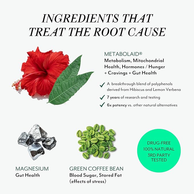 Veracity Metabolism Ignite - Boosts GLP-1 to Reduce Appetite and Cravings for Clinically Proven Weight Loss - Natural GLP-1 & Metabolic Support Supplement - Burns Fat - Side Effect Free - 30 Serving