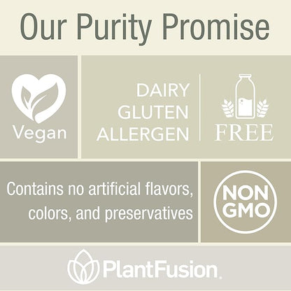 Plantfusion Mushroom Protein Powder - 3 in 1 Vegan Protein Powder, Mushroom Supplement, and Adaptogen Supplement - Support Mental Focus, Immunity, and Recovery - Vanilla 1lb