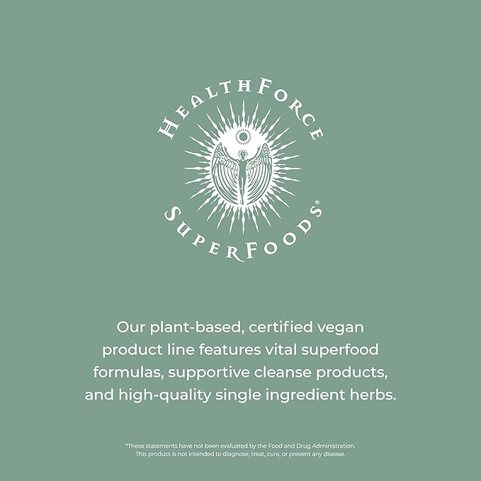 HealthForce SuperFoods Chlorella Manna - Tablets - 1200 Vegan Tablets