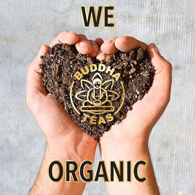 Buddha Teas - Organic Milk Thistle Tea - Herbal Tea - Promote Cleansing & Wellness - With Antioxidants & Minerals - Clean Ingredients - Caffeine Free - OU Kosher - 18 Tea Bags (Pack of 1)