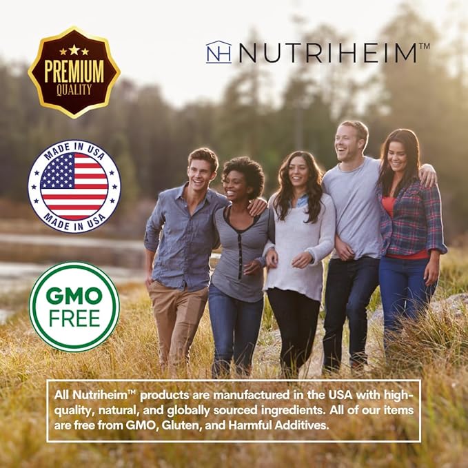 Agaricus Blazei Organic Mushroom Extract for Immune & Energy Support - 30% Polysaccharides & 180 Veggie Capsules - Non-GMO, Gluten-Free, Vegan-Friendly Supplement