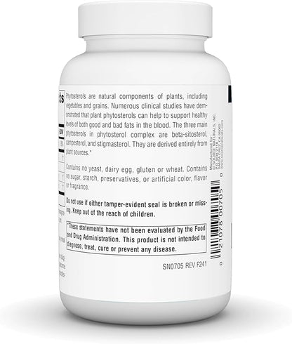 Source Naturals Phytosterol Complex with Beta-Sitosterol, Supports Healthy Cholesterol Levels*, 113 mg - 180 Tablets
