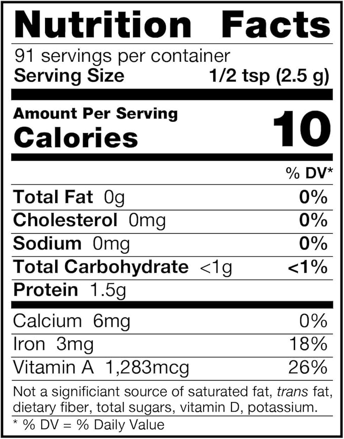 Organic Chlorella Powder 8oz | Nutrient Dense Superfood with Antioxidants, Proteins, Vitamins C, E, B Complex, Enzymes, Chlorophyll, Omegas 3 and More| Organic Raw No Additives or Colors