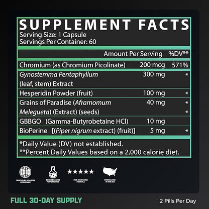 Nutrex Research LIPO SIX Stim-Free Metabolism & Appetite Support Supplement – Reduce Hunger | Non-Stimulant Weight Management Supplement for Women and Men – 60 Servings