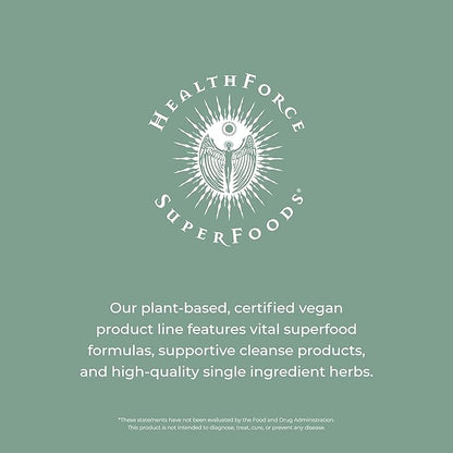 HealthForce SuperFoods Spirulina Manna - Capsules - 150 Vegan Capsules