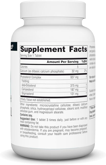 Source Naturals Mega Strength Beta Sitosterol 375mg - 60 Tablets