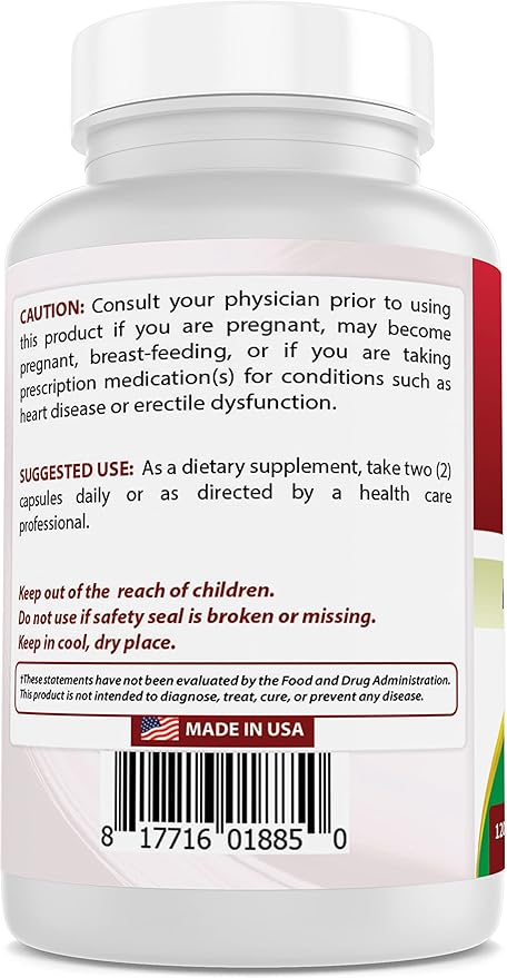 Best Naturals TMG Trimethylglycine (as Betaine Anhydrous) 1000 mg Serving - 120 Capsules - Healthy Homocysteine Levels & Methylation Support (120 Count (Pack of 1))