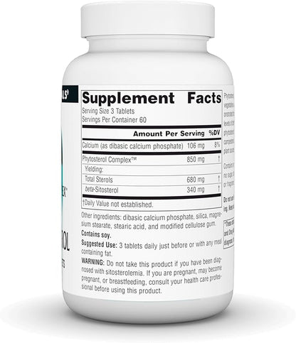 Source Naturals Phytosterol Complex with Beta-Sitosterol, Supports Healthy Cholesterol Levels*, 113 mg - 180 Tablets