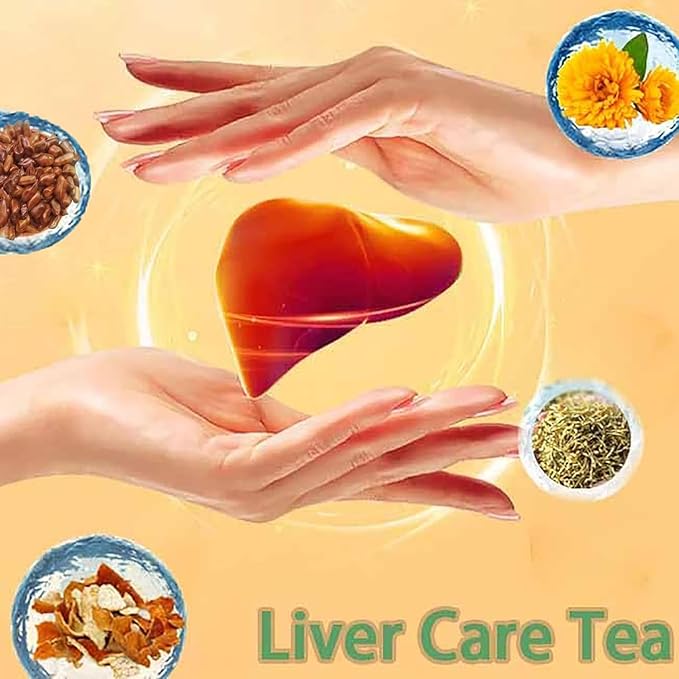 Liver Detox Herbal Tea, Dandelion Root Tea, Chrysanthemum Cassia Seed Goji BerryTea, Kidneys & Liver Health TeaWith Wolfberry, Cassia Seed, Milk Thistle