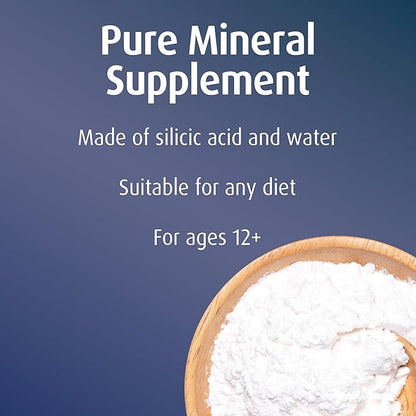 Hübner Original Silicea Gel 17 fl oz / 500 ml, 6 Pack, for Hair, Skin, Nails, and Connective Tissue, Pure Colloidal Silica Gel Formula, No Additives or Preservatives