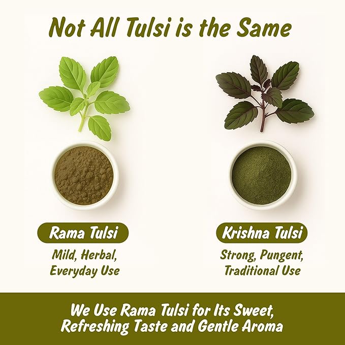 Spice Profile USDA Organic Holy Basil Powder, Lab Tested for Heavy Metals, Resealable 4oz Pouch, Tulsi, Albahaca Sagrada