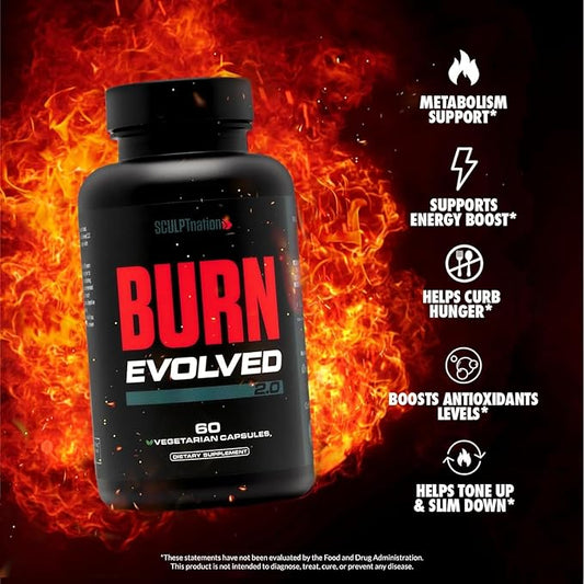 Sculpt Nation by V Shred Burn Evolved 2.0 and L Arginine Bundle