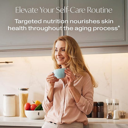 Beyond Brilliance Collagen Powder (Unflavored, 30 Servings) - With Collagen Peptides, Biotin and Silica for Healthier Skin, Hair and Nails