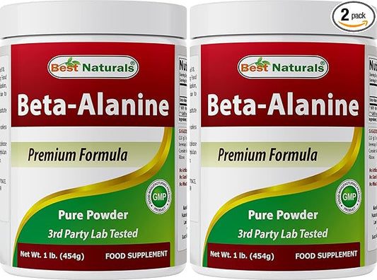 Best Naturals Betaine Anhydrous Trimethylglycine (TMG) Pure Powder 1 Pound (1 LB (Pack of 2))