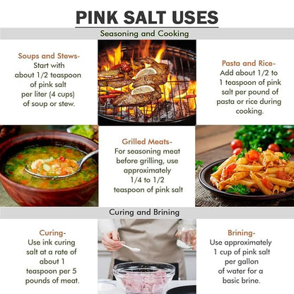 Pride Of India - Pure Himalayan Pink Salt - Enriched w/ 84+ Natural Minerals, Fine Grind Dual sifter (5.0 oz, 141.8 gm)