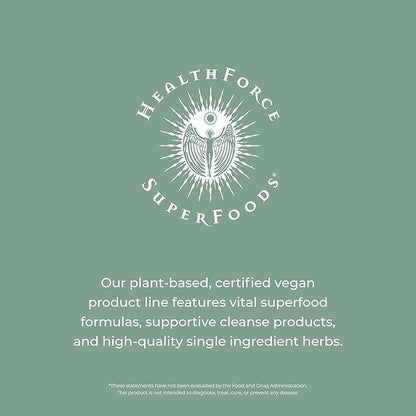 HealthForce SuperFoods Chlorella Manna - Capsule - 450 Vegan Capsules