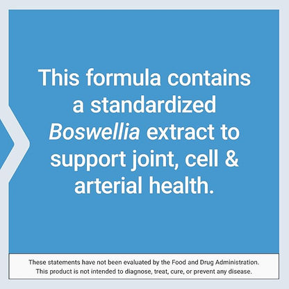 Life Extension 5-LOX Inhibitor with AprèsFlex®, 100 mg, standardized Boswellia serrata Extract, Promotes Joint, Cell & arterial Health, Gluten-Free, Non-GMO, Vegetarian, 60 Capsules