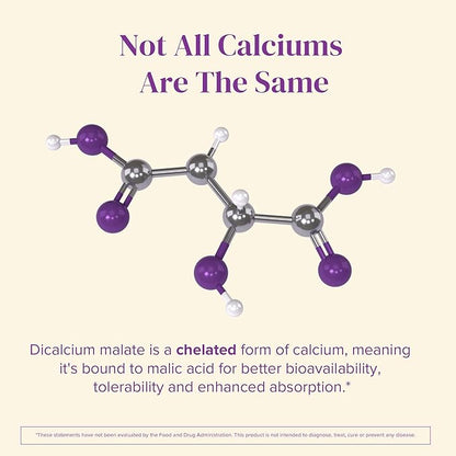Barimelts Quick-Glide™ Calcium - 120 Smooth-Coated Caplets (1-Month Supply) - Bariatric Calcium Supplements for Women Support Bone Health After Bariatric Surgery