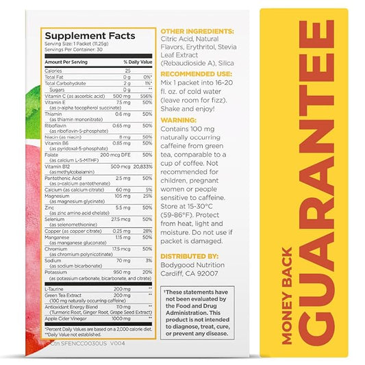 Pureboost Superfoods Clean Energy Booster with Apple Cider Vinegar. Refreshing Energy Drink Mix with 1,000 mg of ACV with The Mother. Sugar-Free, No Sucralose (Cider Crush, 30 Count)