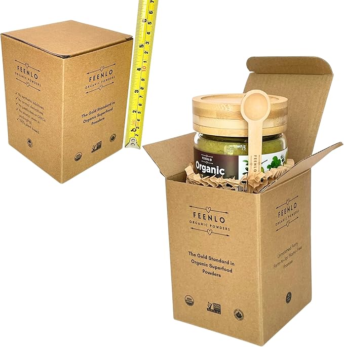 Organic, Non-GMO Moringa, Shilajit, Turmeric, Soursop, Gotukola, and Amla Green Juice Blend Powder, 2-Month Supply, [ Best Before Aug 30, 2028 ]