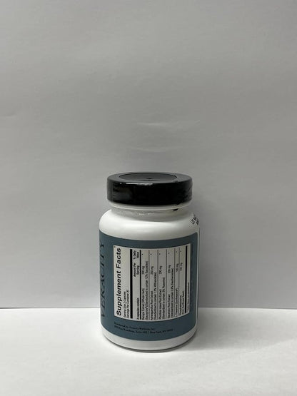 Veracity Cortisol Calming - Clinically Proven Stress & Sleep Support Supplement - Reduces Tension & Improves Mental Clarity with Natural Blend of Adaptogens - 60 Capsules