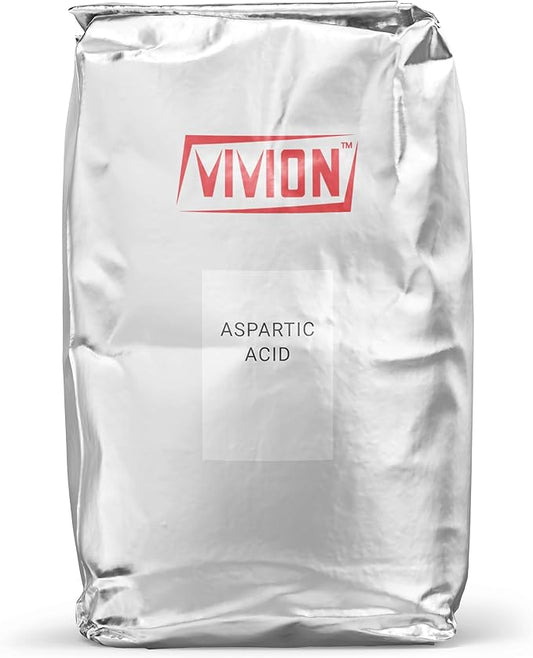 L-Aspartic Acid Powder - Bulk 25 kg (55 lb) - Umami Flavor Enhancer - Amino Acid