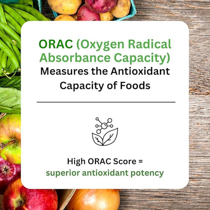 Paradise Herbs ORAC Energy Protein & Greens Powder, Antioxidant Power of 24 Servings of Fruits & Vegetables in 1 Scoop + 20g Protein, Unflavored, 15 Servings