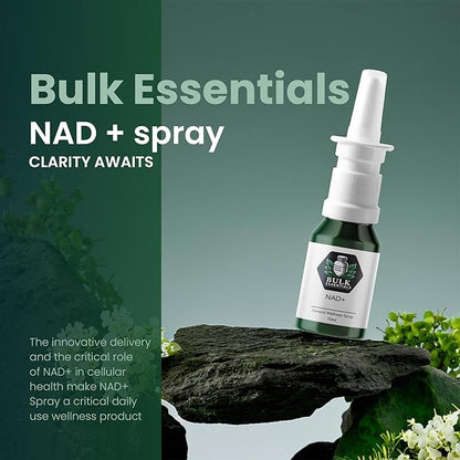 NAD+ Spray | 100 Sprays | Nicotinamide Adenine Dinucleotide | NAD+ | 100% Pure & USA Made | 5mg Per Spray to Support Wellbeing