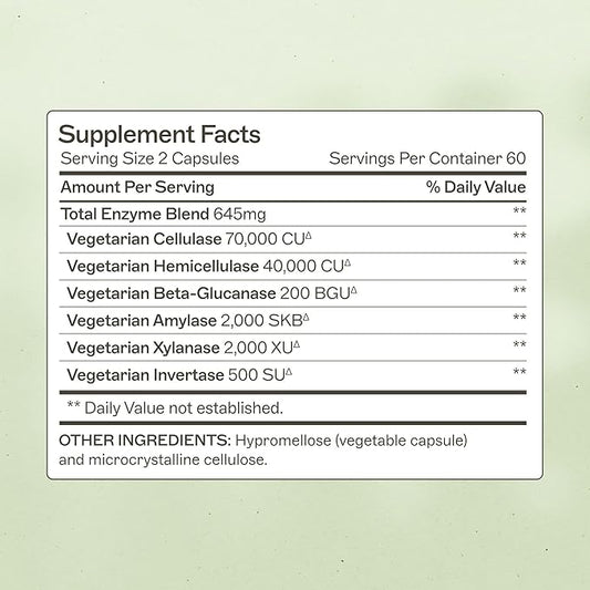 Amy Myers MD Candifense Candida Overgrowth Supplement - Digestive Enzymes for Digesting Fiber - Gut Care for a Balanced Microbiome - Gluten-Free, Dairy-Free & Non-Soy - 120 Capsules (60 Servings)