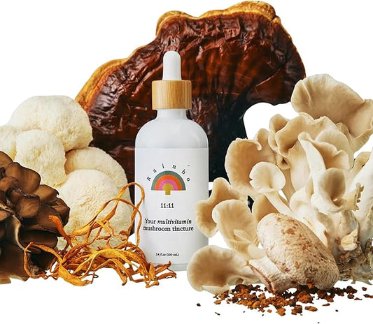 Turkey Tail Mushroom Tincture - Alcohol Free - Dual Extract Mushroom Supplement - Immune Support, Gut Health, Liquid Turkey Tail Supplement, Vegan, Non GMO, 3.4 fl oz