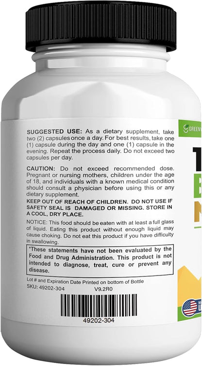 Trimology Burn Max Natural Supplement, 60 Capsules, 30 Day Supply, Vegan, Gluten Free (1)