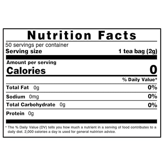TEARELAE - Bitter Melon Tea Bags - 2g x 50 Count - 100% Pure Natural Cut & Sifted Dried Momordica Charantia Slices Herbal Tea - Non-GMO - Caffeine-free - Pleasantly Bitter Flavor