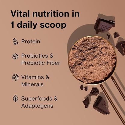 Shakeology Plant Based Protein Powder Blend – Gluten-Free Shake with Vitamins and Minerals – Helps Support Weight Loss, Lean Muscle, Gut Health – Vanilla, 30 Servings
