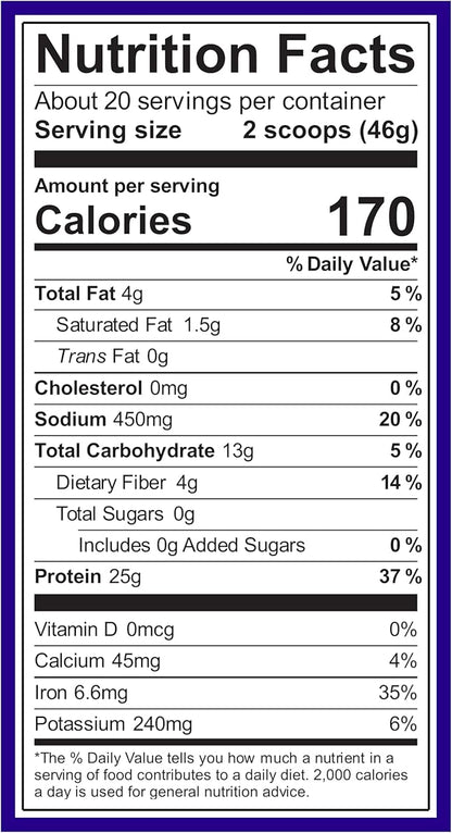 Vega Original Essential Protein - 25g Plant-Based Protein, Creamy Chocolate, 20 Servings, Vegan Non-GMO Drink Mix, Smoothie & Shake Ready, Gluten Free, Dairy Free, 32.5oz (Packaging May Vary)