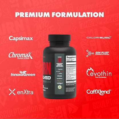 Sculpt Nation by V Shred Burn Evolved 2.0 and L Arginine Bundle