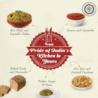 Pride of India – Coriander Seed Whole – Fresh & Gourmet Indian Whole Spice – Good for Curries/Meat/Chicken – Easy to Store – 4 oz. Medium Dual Sifter