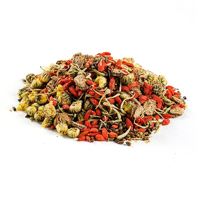 Liver Detox Herbal Tea, Dandelion Root Tea, Chrysanthemum Cassia Seed Goji BerryTea, Kidneys & Liver Health TeaWith Wolfberry, Cassia Seed, Milk Thistle