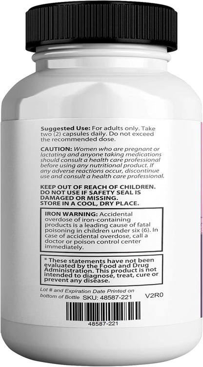 Renew Ritual Max, Hair Skin Nails Supplement, 60 Capsules, Vitamins A B C D E with Biotin (5)