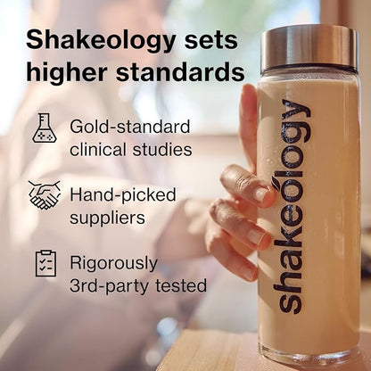 Shakeology Plant Based Protein Powder Blend – Gluten-Free Shake with Vitamins and Minerals – Helps Support Weight Loss, Lean Muscle, Gut Health – Vanilla, 30 Servings